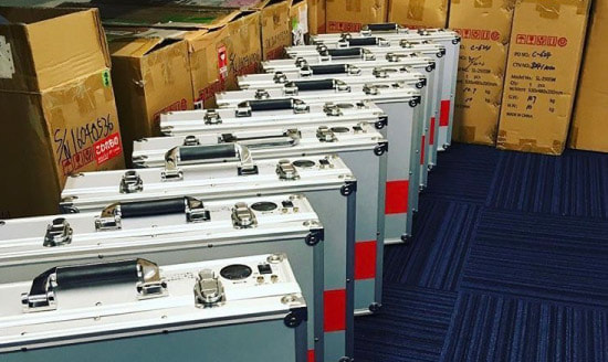 自社でも20台を設置しています